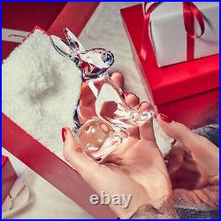 Baccarat Crystal 2023 Zodiaque Rabbit Clear Figurine #2815125 Brand Nib Save$ Fs