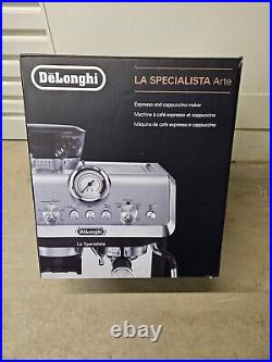 De'Longhi La Specialista Arte Espresso Machine Stainless Steel BRAND NEW