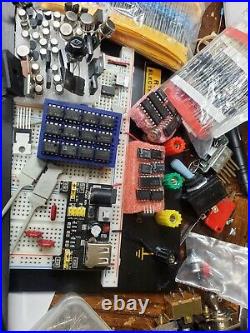 MASSIVE Beginner Electronics Component Kit Ever. Has it ALL! Look! Read! Save $