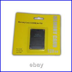 PS2 Memory Card 128 MB Mega Bytes Brand New for Sony Playstation 2 Save Games