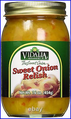 Vidalia Brands Sweet Onion Relish 16 Oz Jar Buy More Save More
